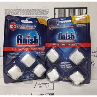Viên vệ sinh máy rửa bát Finish-Châu Âu ( vỉ 3 viên )