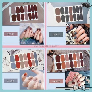 💅🏻bộ miếng dán móng tay trang trí 3d（da141-da160)💅🏻
