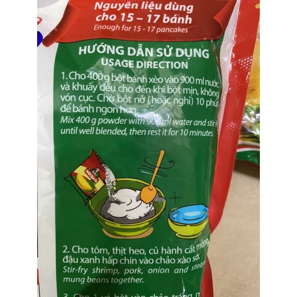 Bột bánh xèo Meizan 400gr