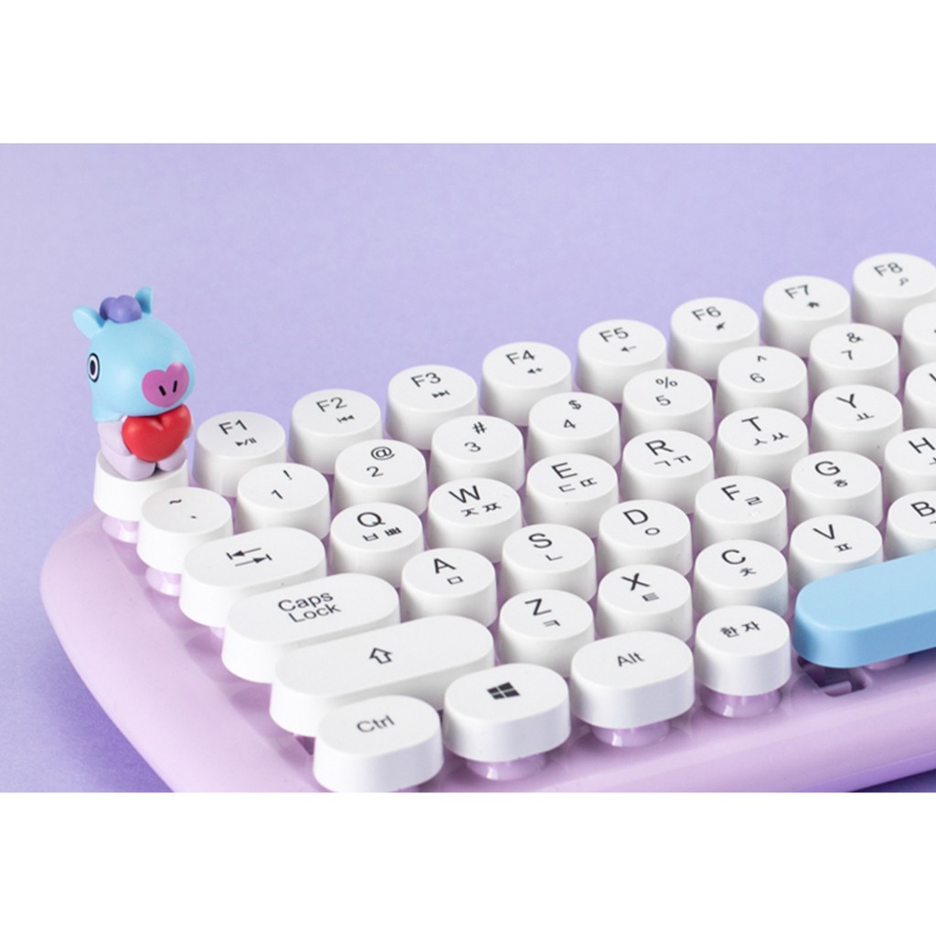 [BT21 Baby] Phím Keycap Figure BT21 Baby gắn bàn phím cơ (phím tròn)