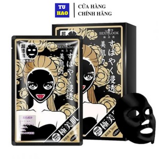 Hộp 5 Mặt Nạ Đen Tinh Chất Vàng Và Hoa Hồng Thấm Sâu Cấp Nước Sexylook Intensive Hydrating Blackmask 28ml/ mặt nạ