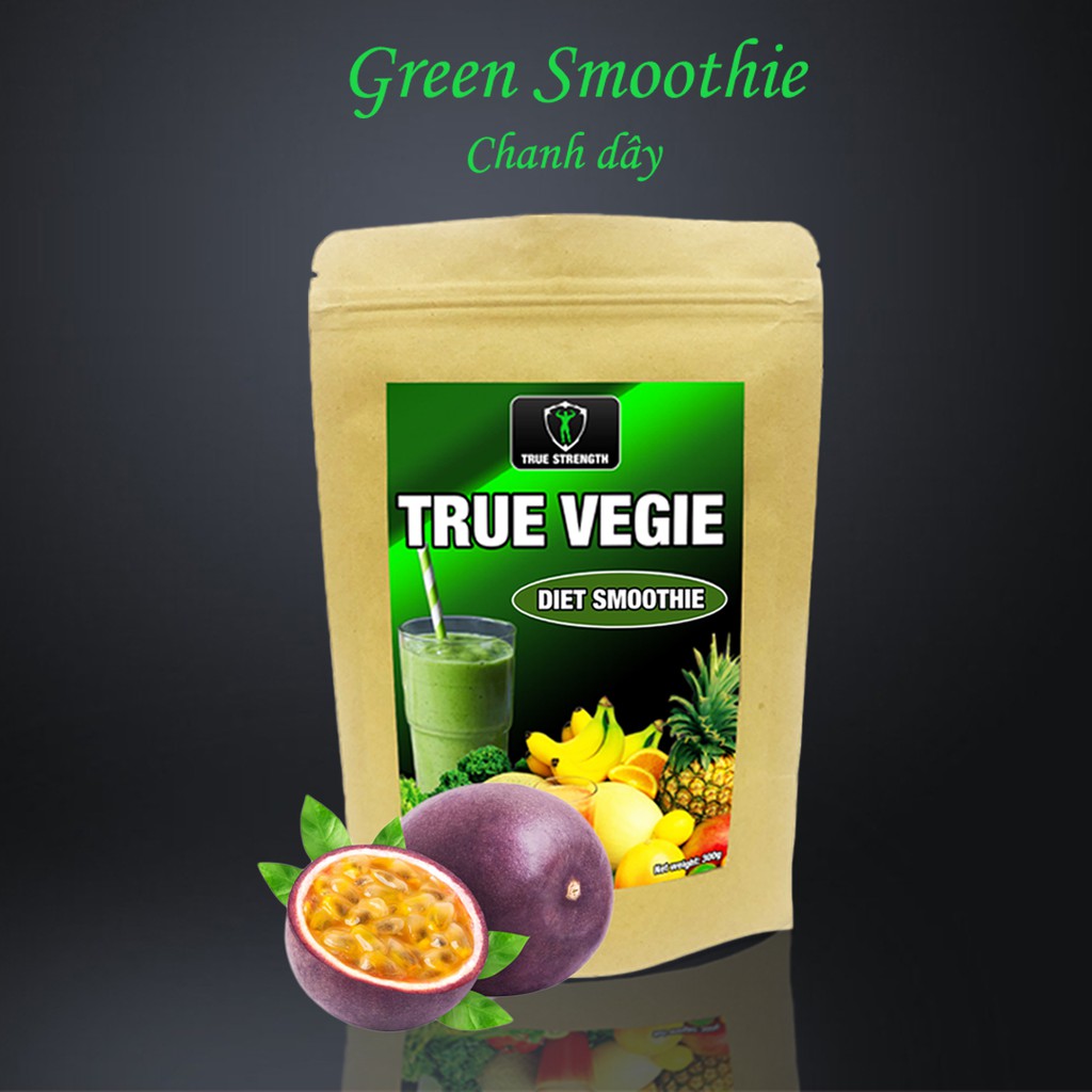 [Tiết kiệm 100k] Combo 2 gói Bột Rau Củ Quả True Vegie + Bình lắc (Bổ sung rau / Giảm cân / Đẹp da) | BigBuy360 - bigbuy360.vn