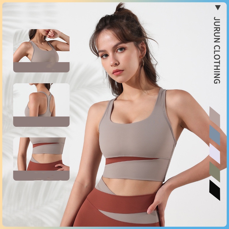 Áo bra thể thao Hoppe Fumeng wx165 có mút đệm ngực 2 màu thời trang cho nữ