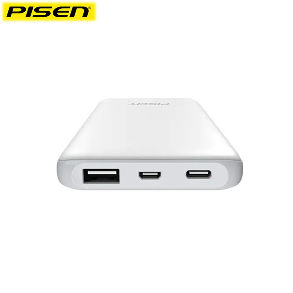 Pin sạc dự phòng nhanh Pisen 10000mAh TS-D266 Chính Hãng Cho iPhone Huawei Samsung Xiaomi Oppo Vivo