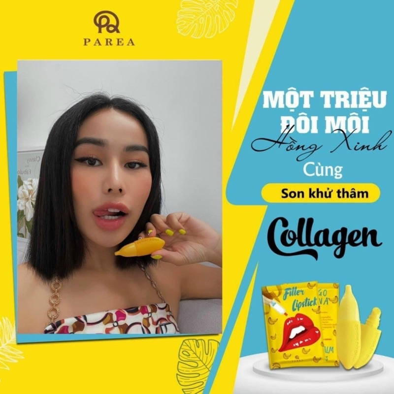 Set son khử thâm Collagen Banana Filler Lipstick - Phân phối chính hãng | BigBuy360 - bigbuy360.vn