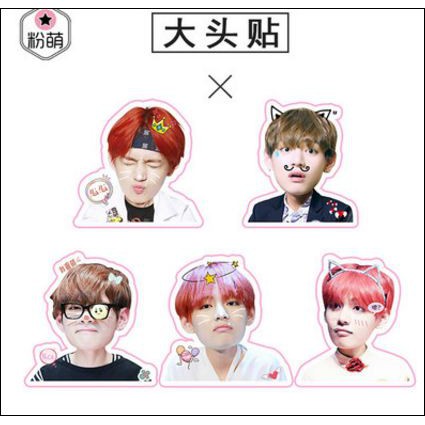 (20idol) Sticker Triệu lệ dĩnh sticker bts sticker dương dương sticker luhan sticker exo