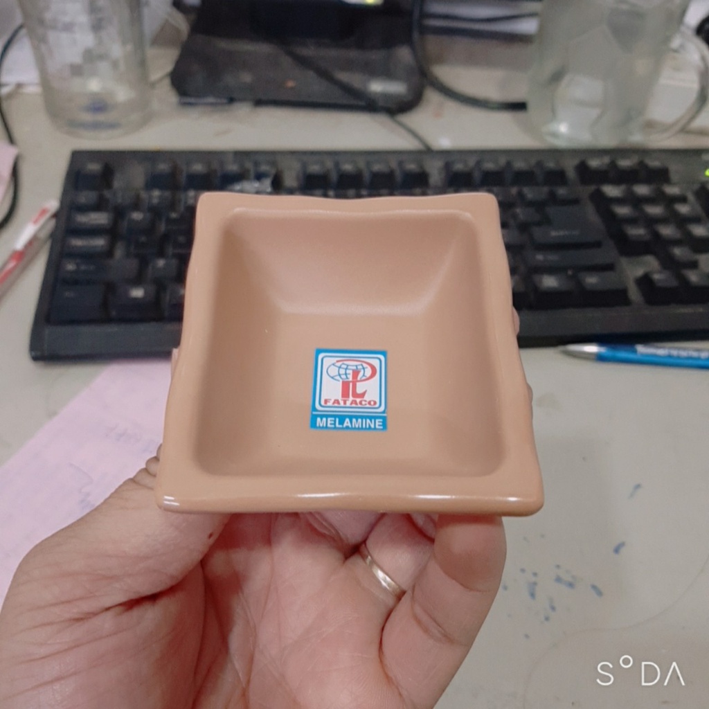 Chén chấm màu Ngói Đồng Quê,Nhựa Melamine CC41N hàng Cao cấp - Sang Trọng