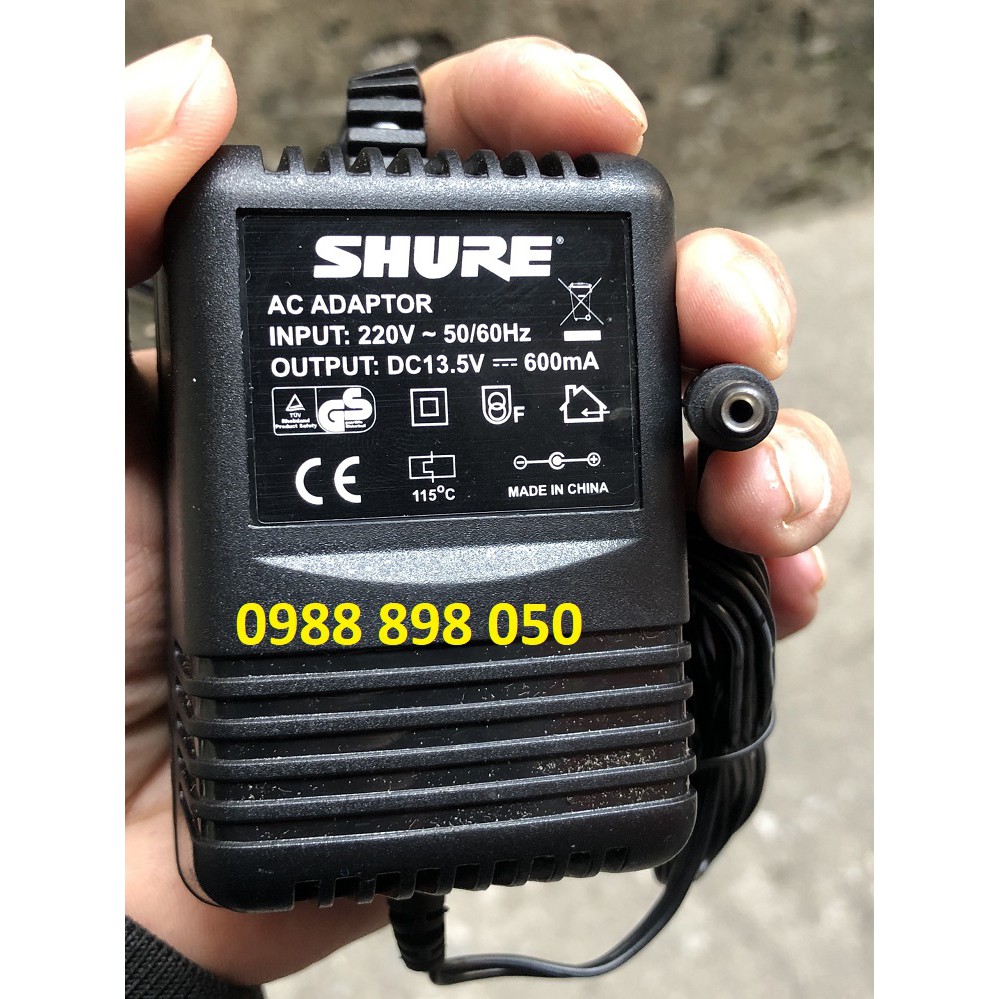 Dây Nguồn Shure 13.5v 600ma Loại Tốt