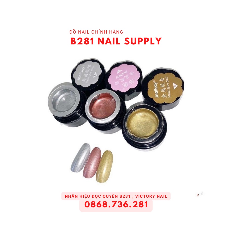 Gel Vẽ Metal Kim Loại 3 Màu