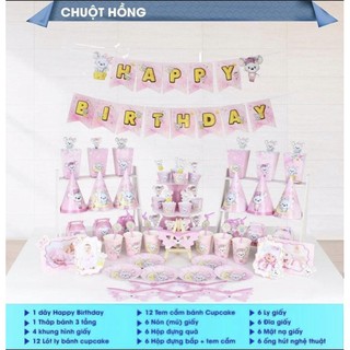 SÉT TRANG TRÍ BÀN TIỆC