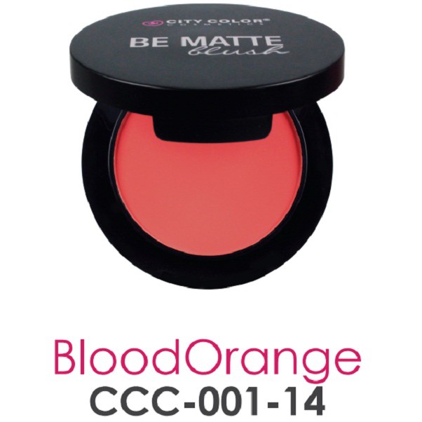 Phấn má hồng City Color BE MATTE BLUSH 15g