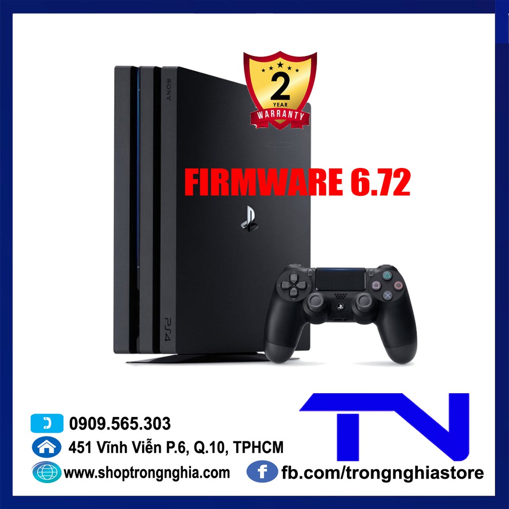 Máy PS4 Pro 7218B HACK CHÉP FULL GAME FREE - Hàng chính hãng Sony - Bảo hành 24 tháng