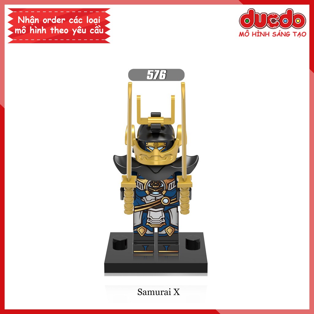 Minifigures nhân vật Ninjago Samurai X tuyệt đẹp - Đồ chơi Lắp ghép Xếp hình Mini Mô hình Ninja X576