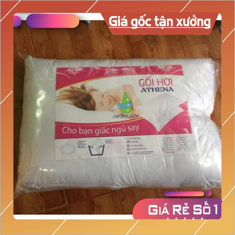 Gối hơi cao cấp, gối bông siêu êm giá siêu rẻ athena [ đủ size ]