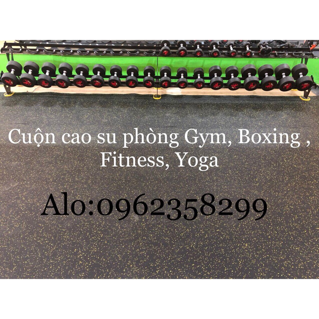 THẢM CAO SU PHÒNG GYM HÀ NỘI alo 0962358299