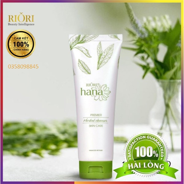 # Sữa Rửa Mặt RIORI Herbal Cleanser – 120g [FREESHIP] 👉Làm sạch, loại bỏ nhanh các tế bào chết sâu dưới da, giảm độ nhờn