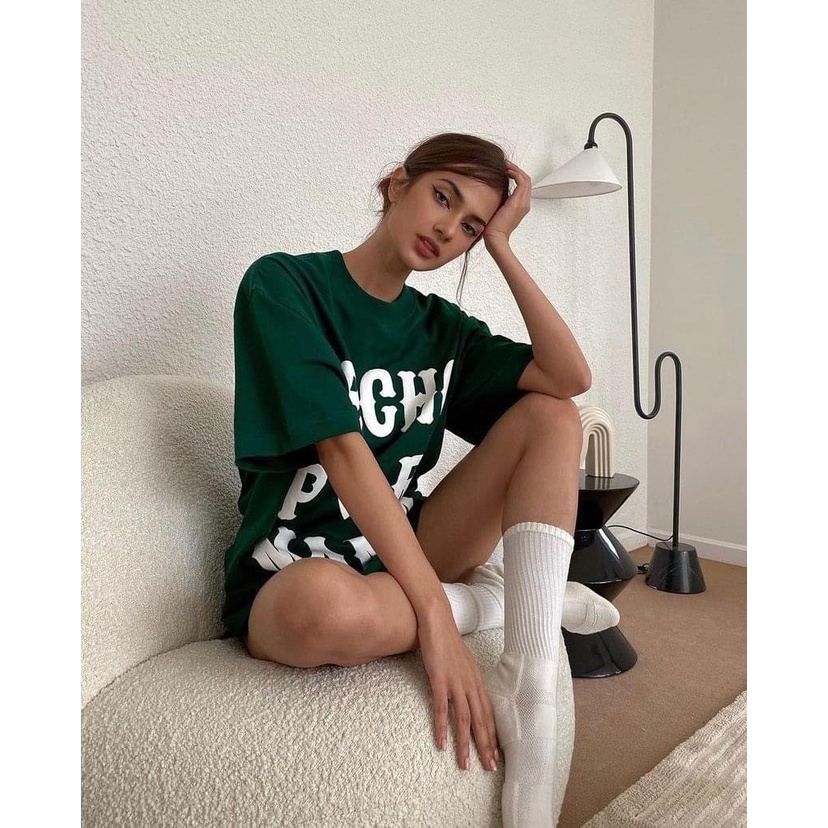 Áo thun HECHO POR MAMA unisex tay lỡ Local brand Ocean - Áo phông Ullzang tay lỡ nam nữ 2 Màu 100% Cotton - OCEAN.CLO