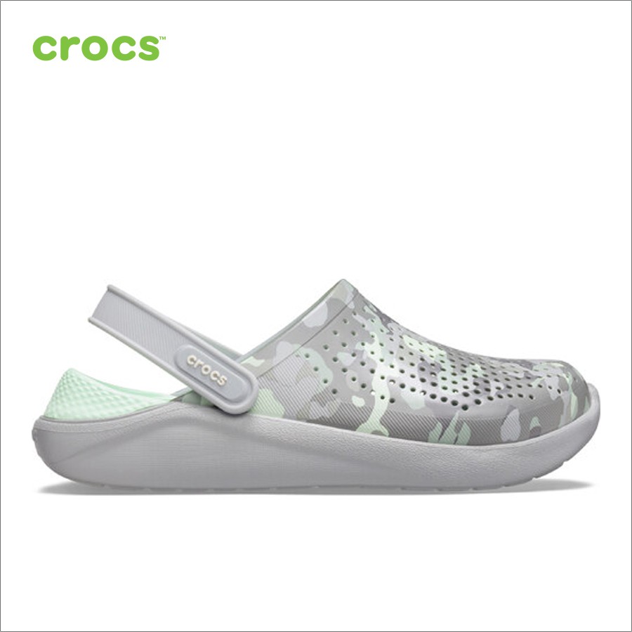 Giày Unisex Crocs - LiteRide Printed Camo Clog 206491-3TO