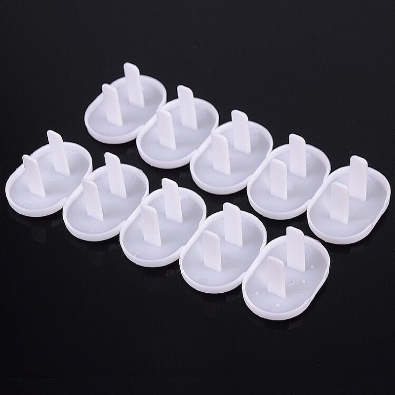10 Nút Bịt ổ cắm điện 2 chân an toàn cho bé