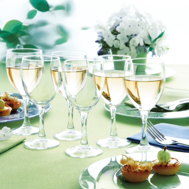 Bộ 6 Ly Rượu Vang Thuỷ Tinh Luminarc Elegance 190ml- LUEL12055