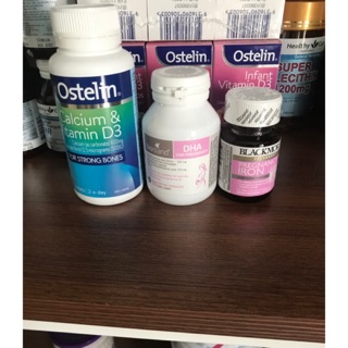 Combo sắt+DHA+Canxi bầu Úc