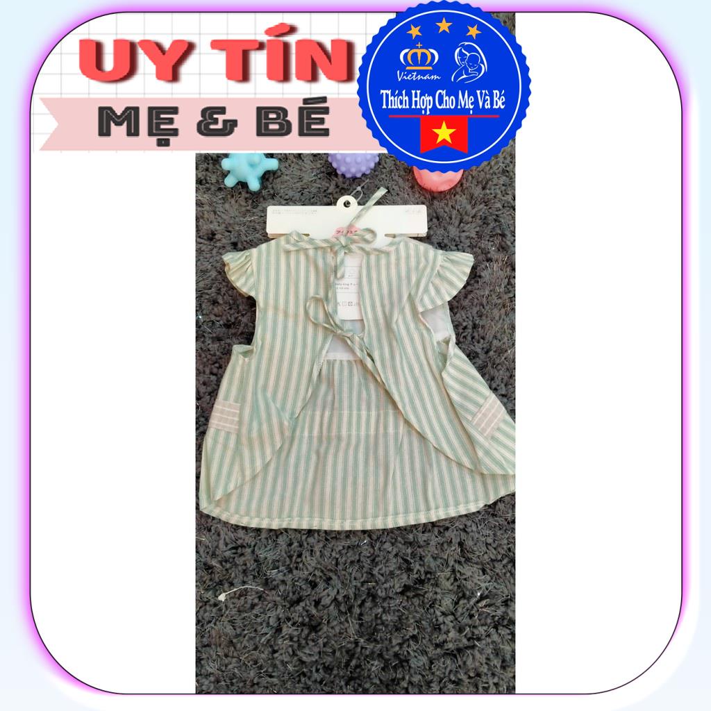 Yếm ăn hình hồ ly (8019),  chất liệu cotton 100% , thương hiệu Aiueo Nhật Bản