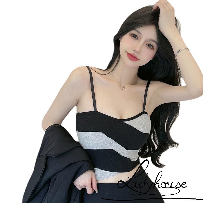 Áo Không Tay Hở Vai Màu Sắc Thời Trang Dành Cho Nữ