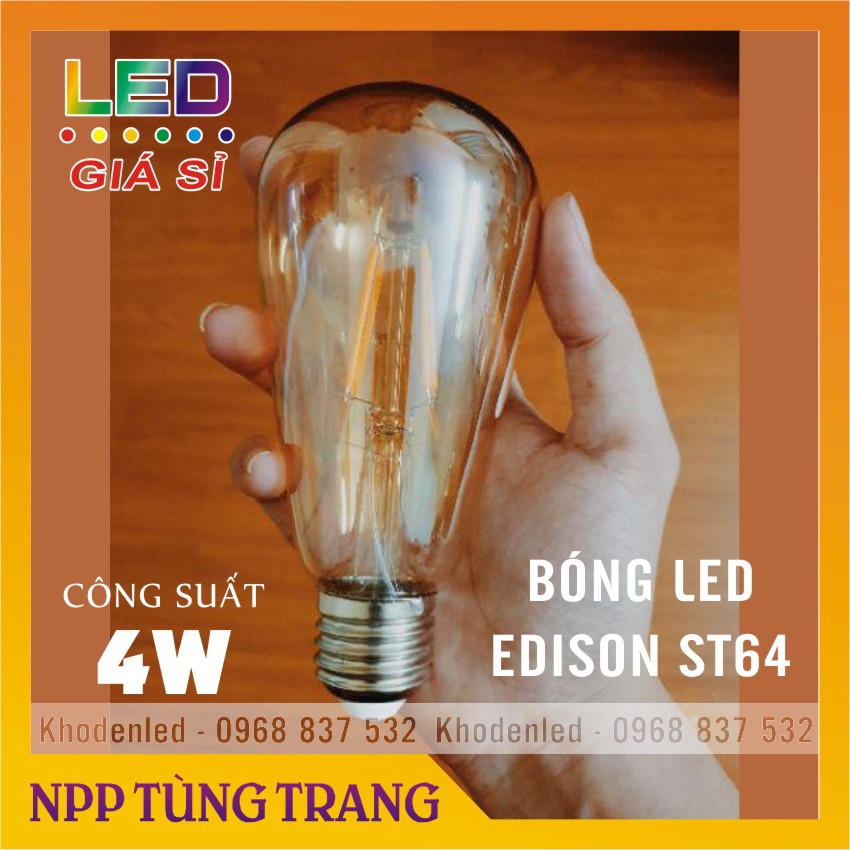 Bóng đèn EDISON vintage ST64