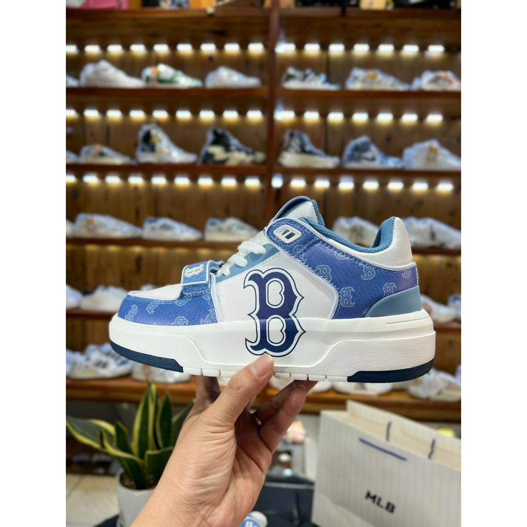 [Hàng loại 1] Giày MLB cao cổ Chunky Liner Mid Denim  bản mới chất 2023 đủ tag mac, túi giấy, box