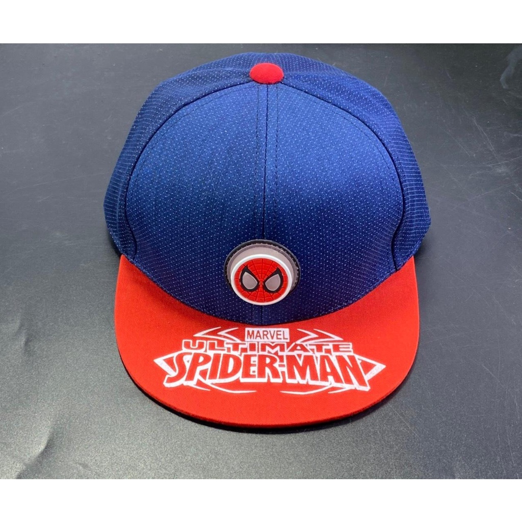 Mũ hiphop cho bé trai 2 - 5 tuổi vá nhện tròn 3D cực dễ thương