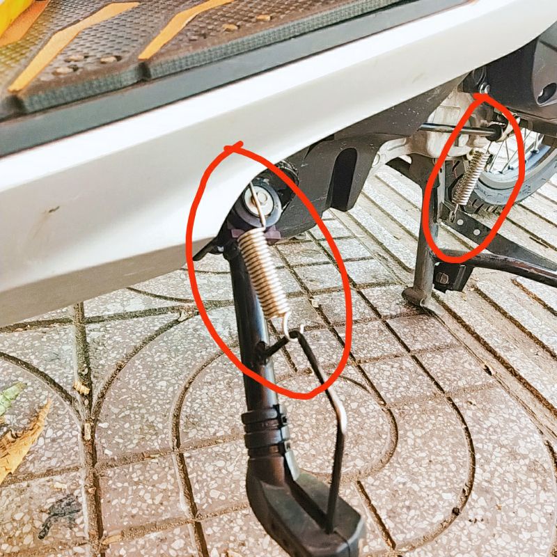 Loxo inox 304 chống nghiên chống đứng các dòng xe  xe Yamaha Exciter Honda Vario