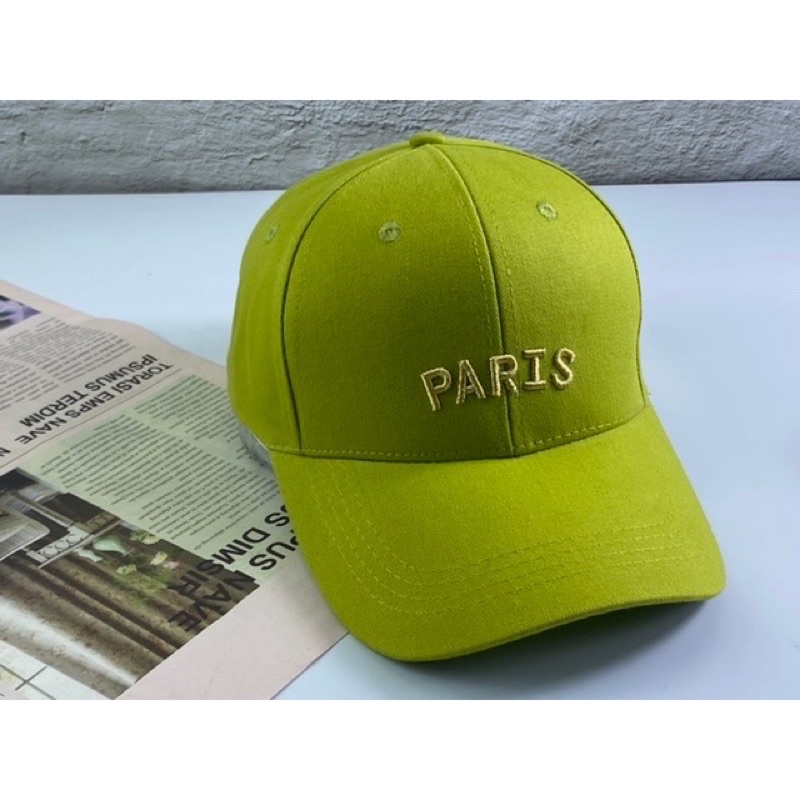 Nón lưỡi chai, nón kết nam nữ thêu chữ Paris thời trang, phong cách
