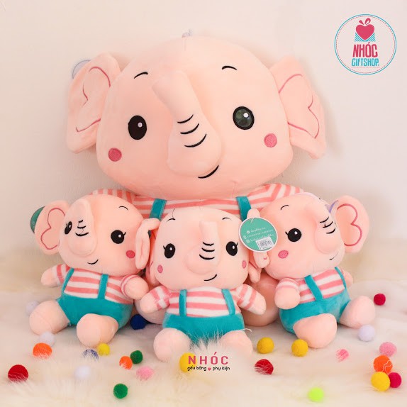 (30cm) Gấu bông voi con dễ thương
