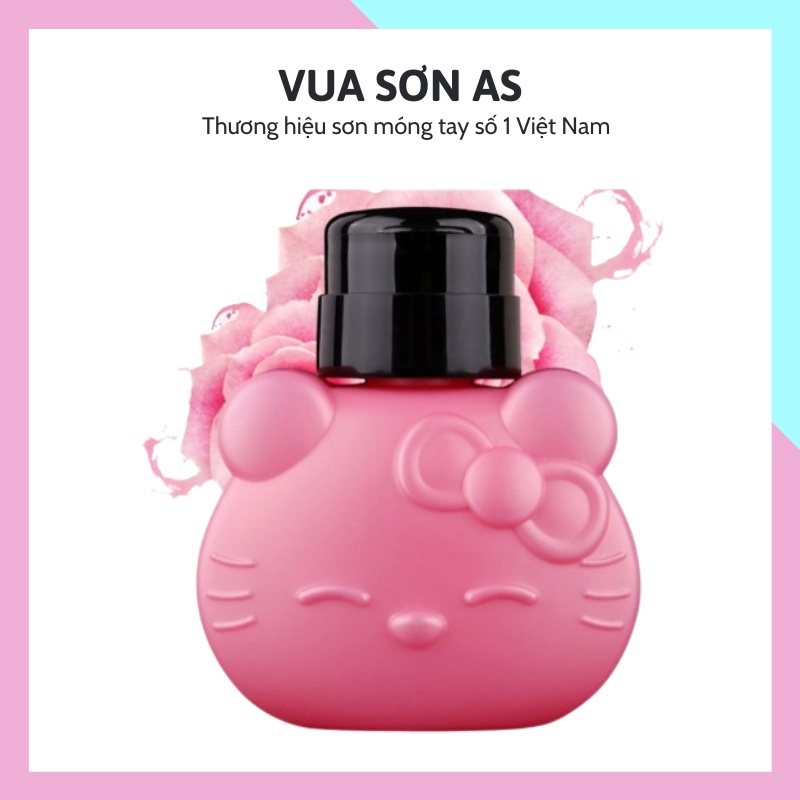Lọ đựng axetol hình hello kitty phụ kiện nail giá rẻ VUA SƠN AS