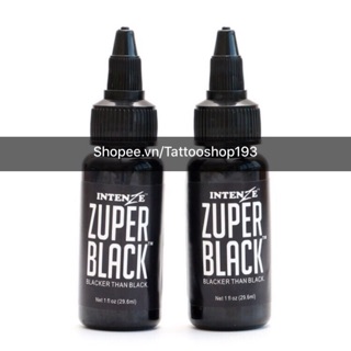 Mực xăm bình dân Zuper black 30ml