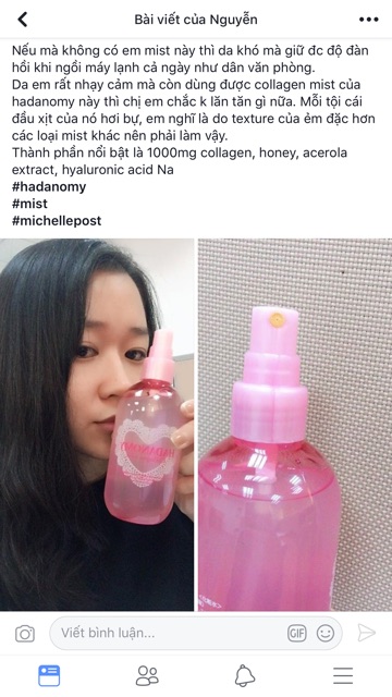 Xịt Khoáng Collagen Hadanomy Nhật Bản | BigBuy360 - bigbuy360.vn