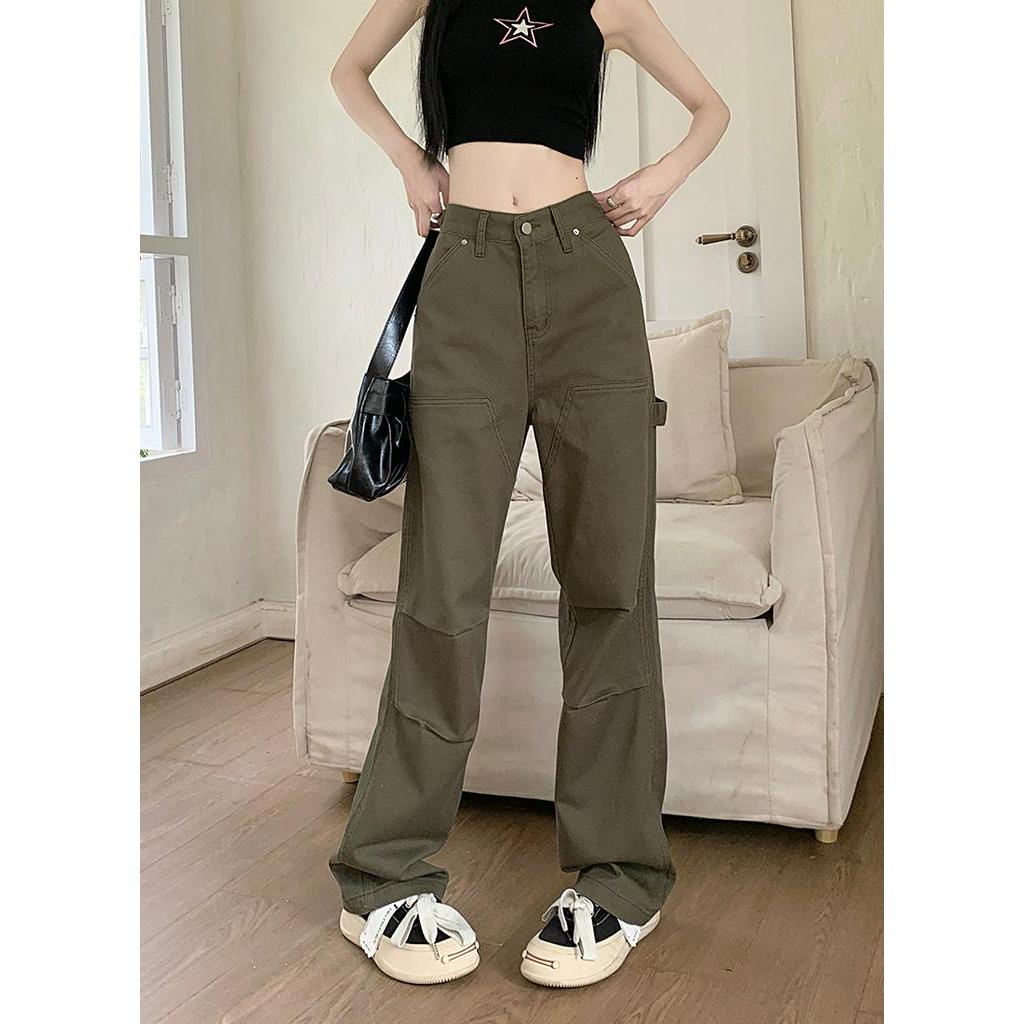 Quần Dài Ống Rộng Lưng Cao Phong Cách Mới Mùa Hè 63096