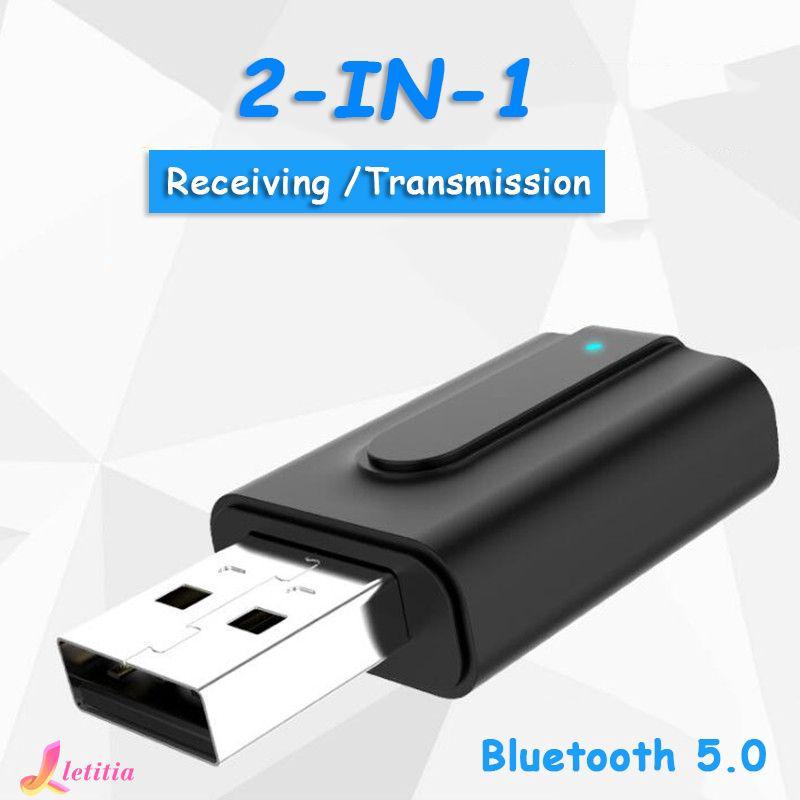 Thiết bị chuyển đổi Bluetooth 5.0 USB 2 trong 1 thu phát âm thanh