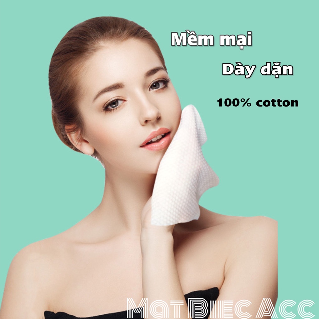 Khăn mặt khô dùng 1 lần, giấy đa năng Wimarm dày dặn 100% cotton