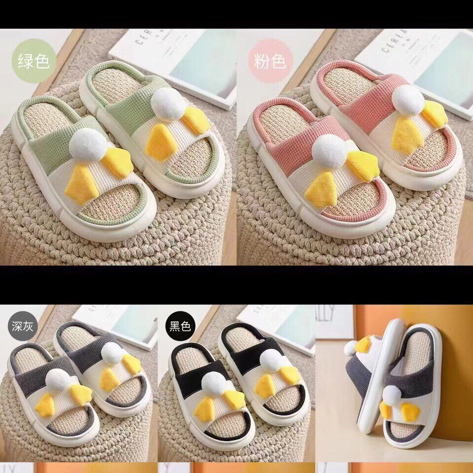 Dép quai ngang nữ đi trong nhà mẫu mới năm nay