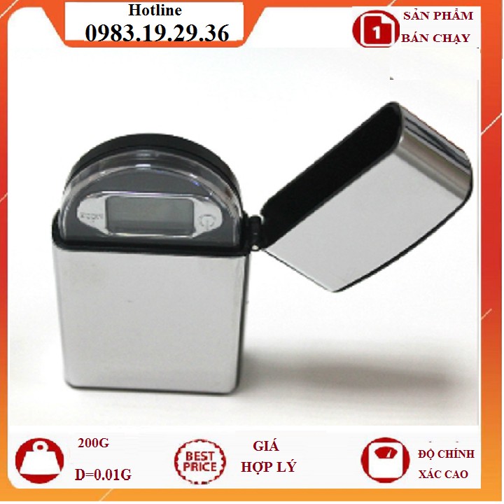 Cân tiểu ly (Cân tiểu ly zipo 200g)