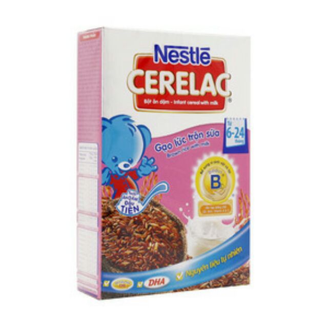 Bột ăn dặm Nestle gạo  sữa 200g