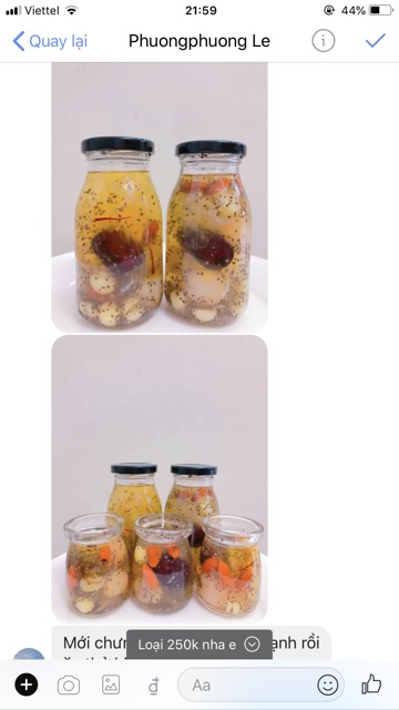 Combo chè dưỡng nhan cao cấp