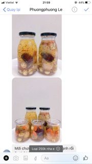 Combo chè dưỡng nhan cao cấp