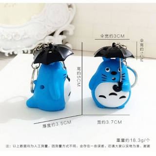 Móc khóa Totoro đèn LED