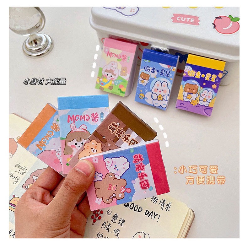 Sổ 50 trang stickers độc đáo dễ thương - MiuSua