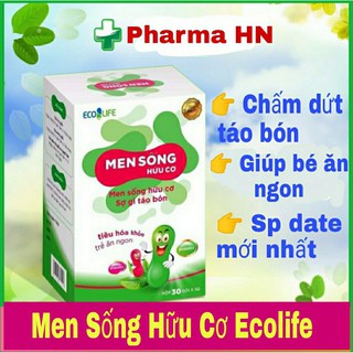 Men sống hữu cơ Ecolife 🔥 Hết táo bón - bé ăn khoẻ🔥date 2023