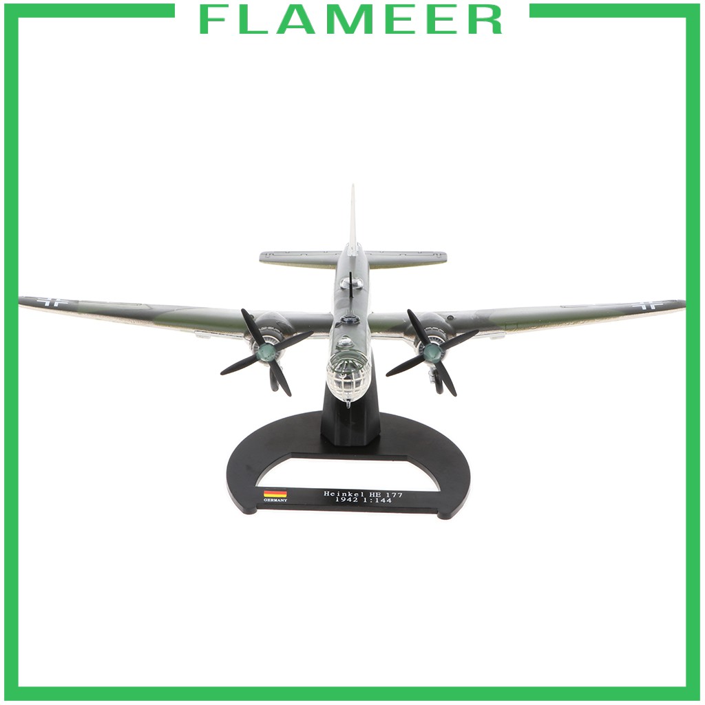 Mô Hình Máy Bay Ném Bom Đức Heinkel He 177 WWII Tỉ Lệ 1 / 144
