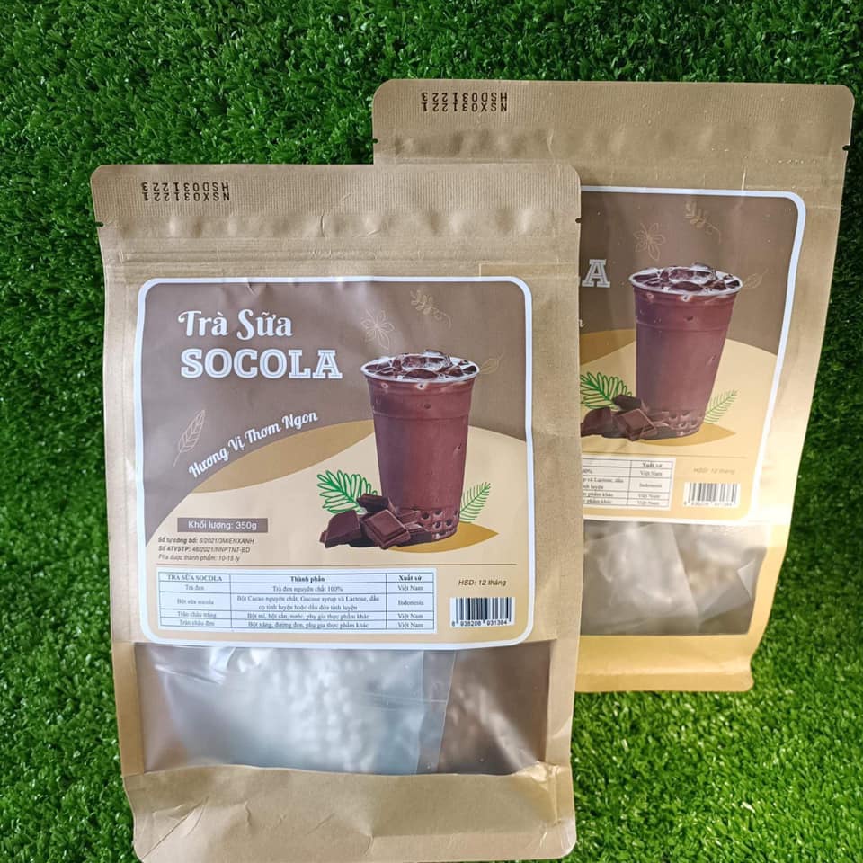 Set Nguyên Liệu Pha Trà Sữa Socola - Thơm Ngon Béo Ngậy