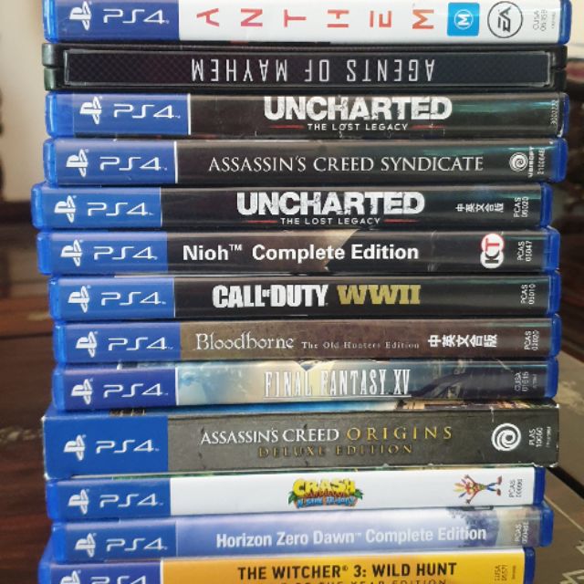List game ps4 mới nhất ib để lấy giá kiểm hàng thoải mái